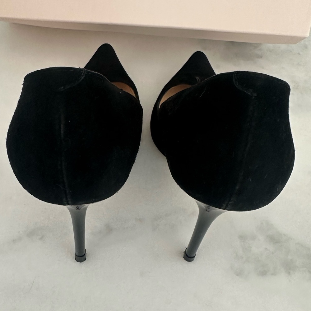 Jimmy Choo black suede pointed heels size 8 - Picture 7 of 13